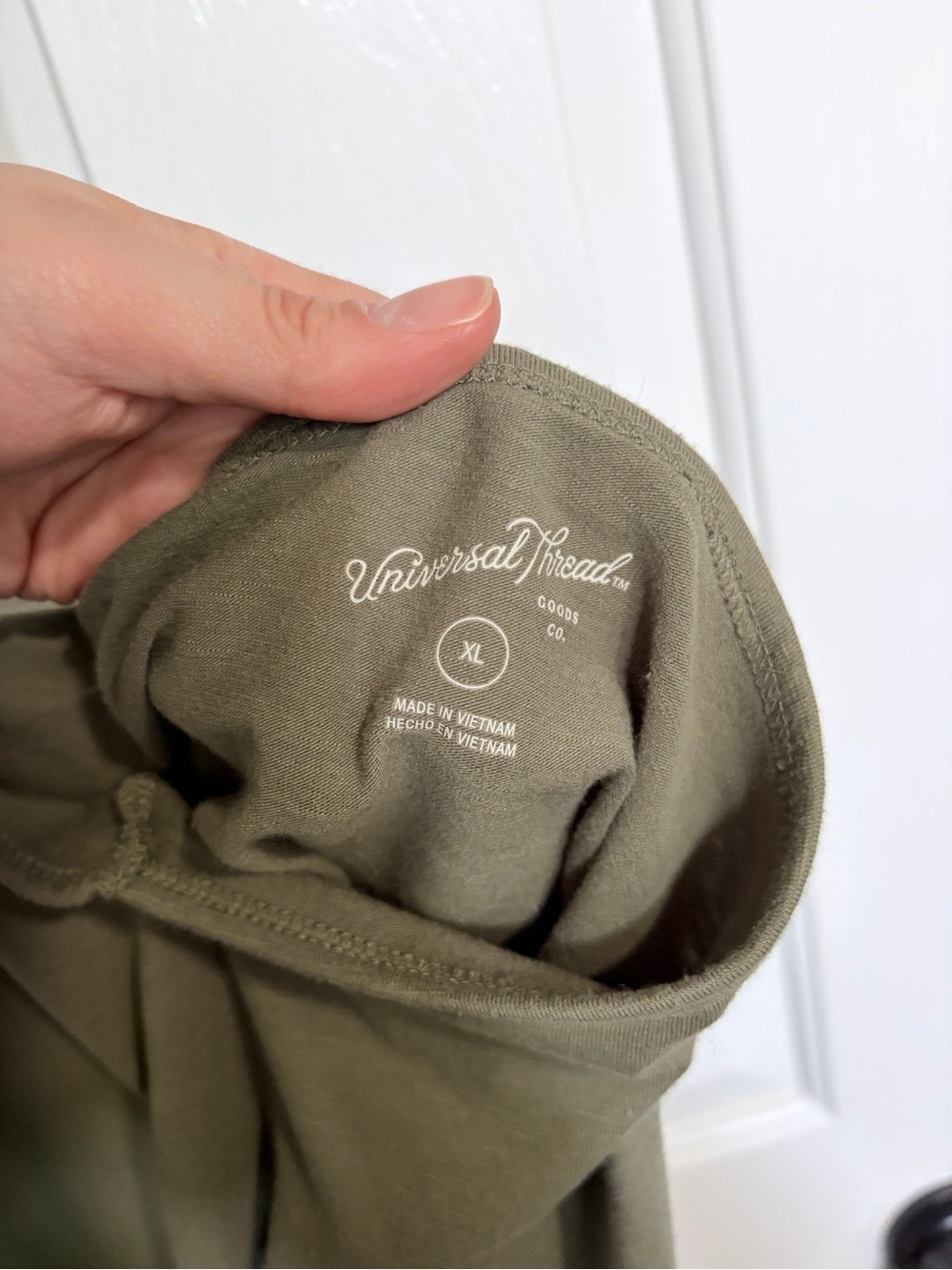 Universal Thread Olive Halter Tank - Picture 2 of 4